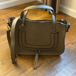 Sole Society Destin Leather Satchel Purse